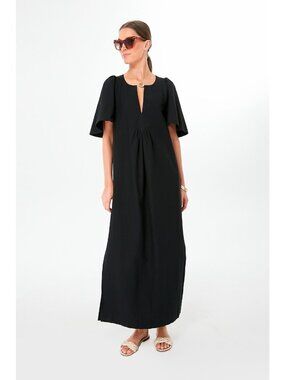 moon river brown long sleeve maxi dress Rudy Long Sleeve Maxi Dress main image 1
